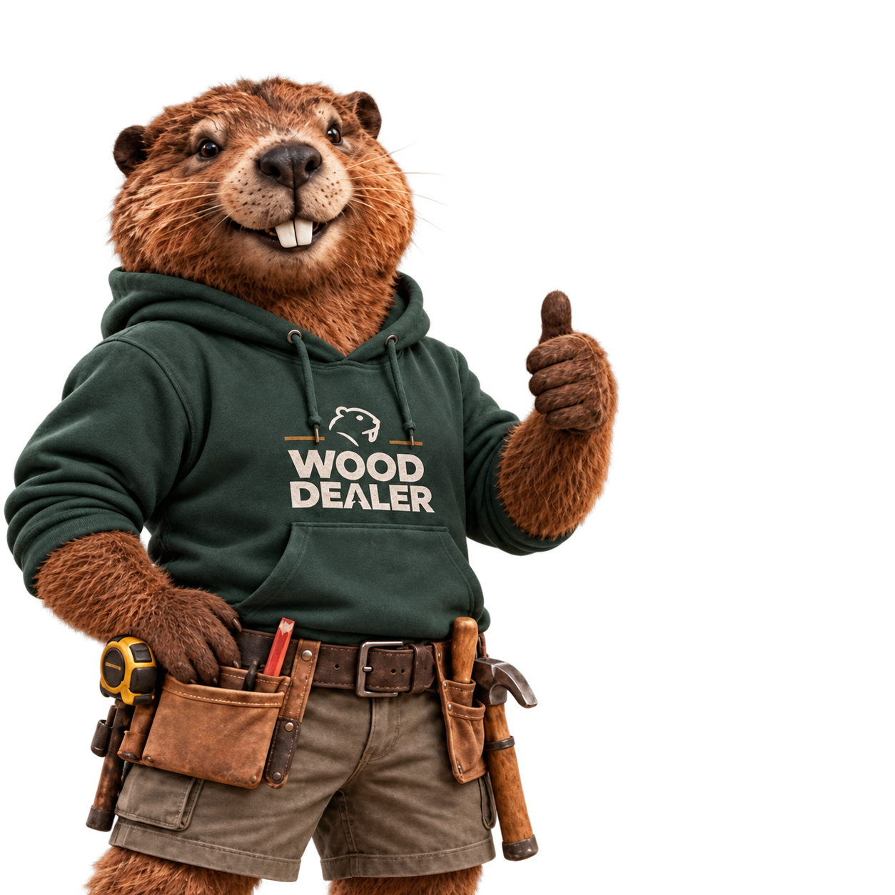 Wood Dealer beaver mascot